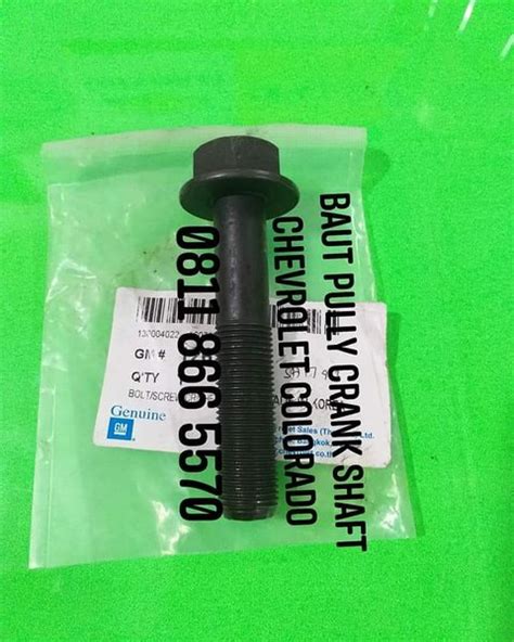 Jual Baut Bolt Pully Puly Pulli Puli Dumper Damper Kruk As Crank Shaft