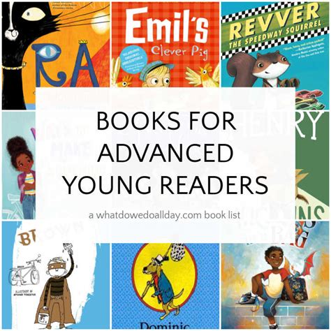 Books For Advanced Young Readers