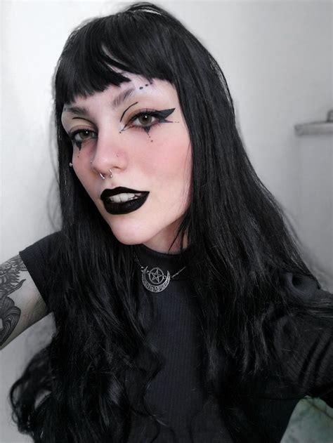 Egirl Makeup Goth Gothicmakeup Gothmakeup Egirlmakeup Egirl Gothic Makeup Makeup Inspo