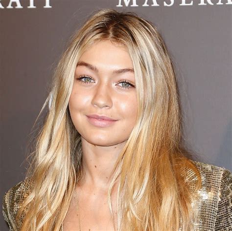 gigi hadid got the glowing glossy skin thing 100 percent right here s how glamour