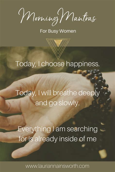 Morning Mantras For Busy Women Self Care Manifesting Self Love Boss
