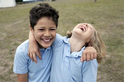 Feeling Happy With Friends Laughing Smiling Kids Laughing Laugh