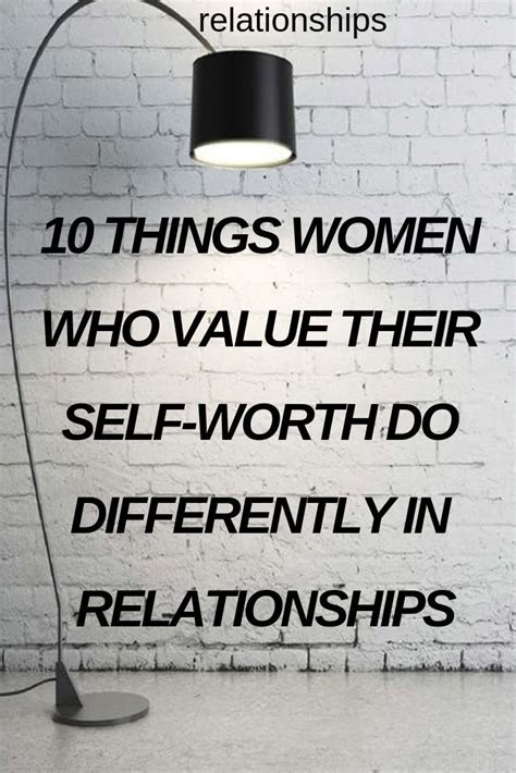 10 Things Women Who Value Their Self Worth Do Differently In