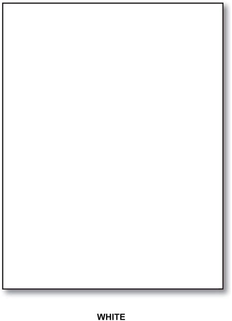 Bright White Paper 70lb Text Pack Of 100 Sheets 85 X 11 Inch