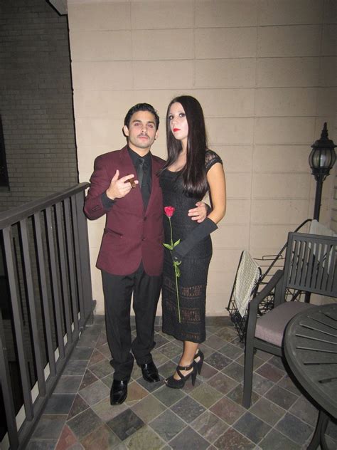 Gomez And Morticia Addams Easy Couples Costumes Halloween Kostüm