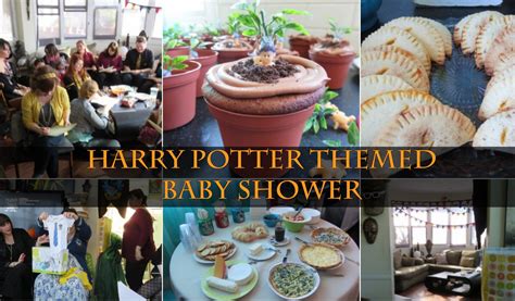 Geek Chic Events Harry Potter Themed Baby Shower Fashionably Nerdy