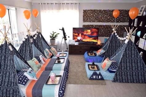 Get Sleepy In Your Teepee 15 Totally Awesome Teepee Sleepover Party Ideas Adult Slumber Party
