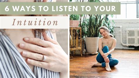 How To Listen To Your Intuition 6 Strategies To Trust Your Inner Wisdom Youtube