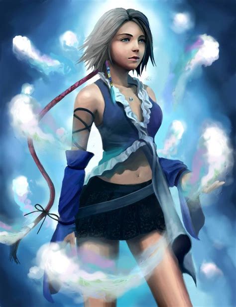 Pyreflies Yuna By Ukalayla On Deviantart Final Fantasy Girls Final