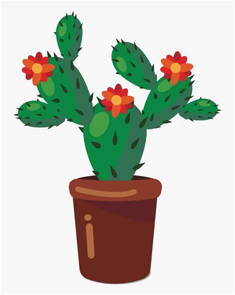 Drawing Prickly Pear Cactus Free Transparent Clipart Clipartkey