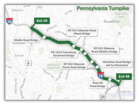 Pa Turnpike Mile Marker Map Maps Location Catalog Online