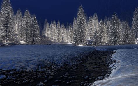 71 Winter Scene Wallpaper Free On Wallpapersafari