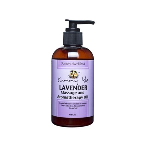 lavender massage and aromatherapy oil