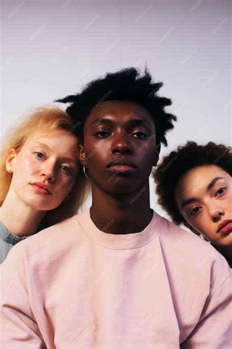 Premium AI Image | a group of people soft lighting genderless