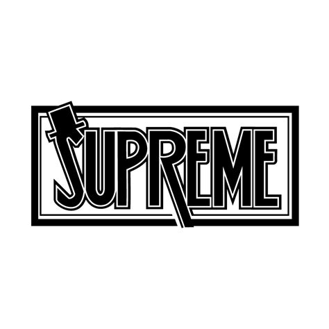 Supreme Logo Vector At Collection Of Supreme Logo