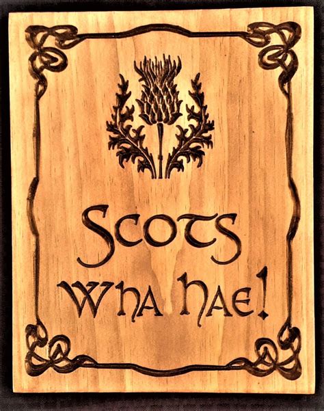 Scots Wha Hae Scottish Slogan Scottish Poetry In 2022 Scots