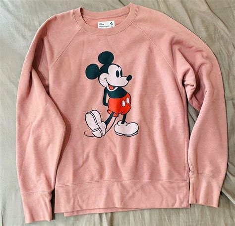 Uniqlo Mickey Mouse Sweater Mens Fashion Clothes Tops On Carousell