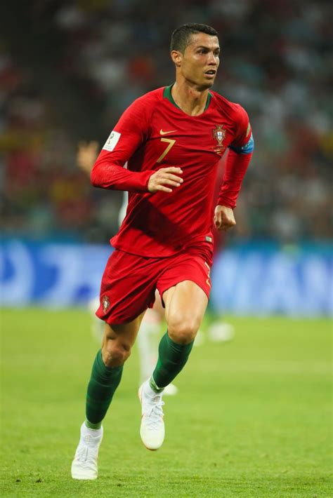 Cristiano Ronaldo Of Portugal In Action During The 2018 Fifa World