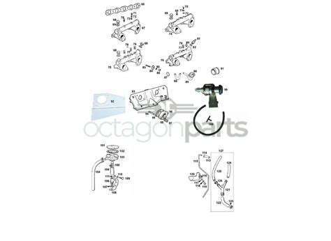 127 Carterventilatie Slangenset Mgb Bbk1 Octagon Parts