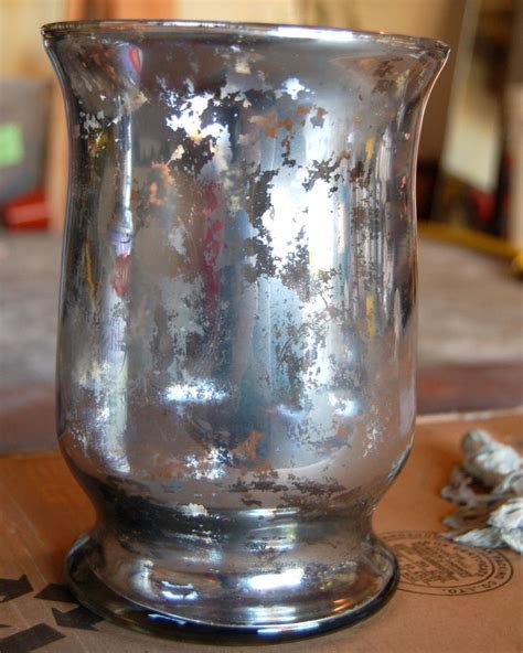 Remodelaholic Turning Glass Into Faux Mercury Glass Tutorial Mercury Glass Diy Looking