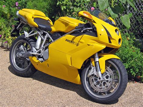 Really diferent type of bike to ride with loads of character. Ducati 749 - Wikipedia