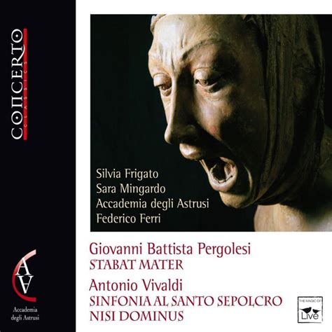 `pergolesi Gb Stabat Mater Vivaldi A Sinfonia `al Santo