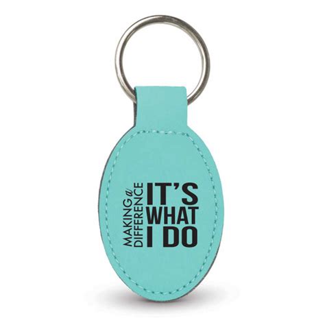 Making A Difference Keychain Personalized Teacher Appreciation Ts