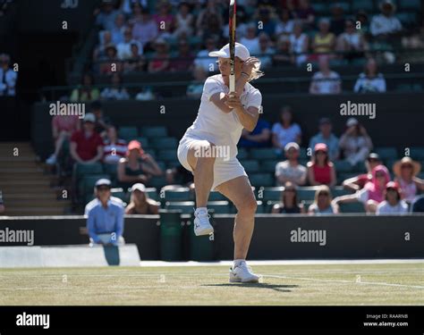 15 July 2018 The Wimbledon Tennis Championships 2018 Held At The All