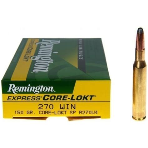Remington Munition Cat C 270 Win 150 Gr Sp Core Lokt