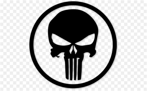 Black And White Punisher Logo Logodix