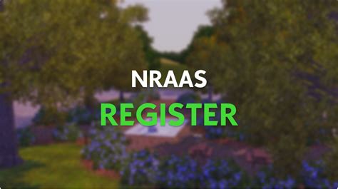 Nraas Register Українське Sims комюніті