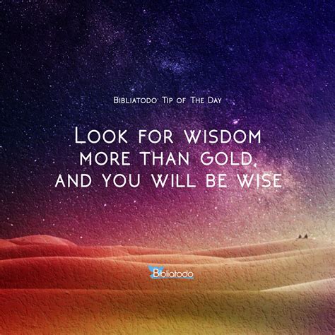 Look For Wisdom More Than Gold Christian Pictures