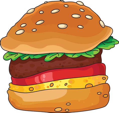 Burgers Clipart Free Download Clip Art On  Clipartix