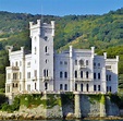 Miramare Schloss Triest. Zu den schönsten Burgen Italiens