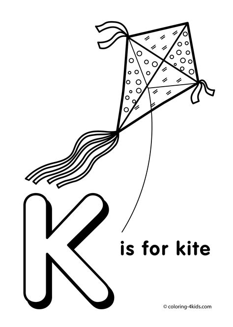 Coloring Pages For Letter K Coloring Pages