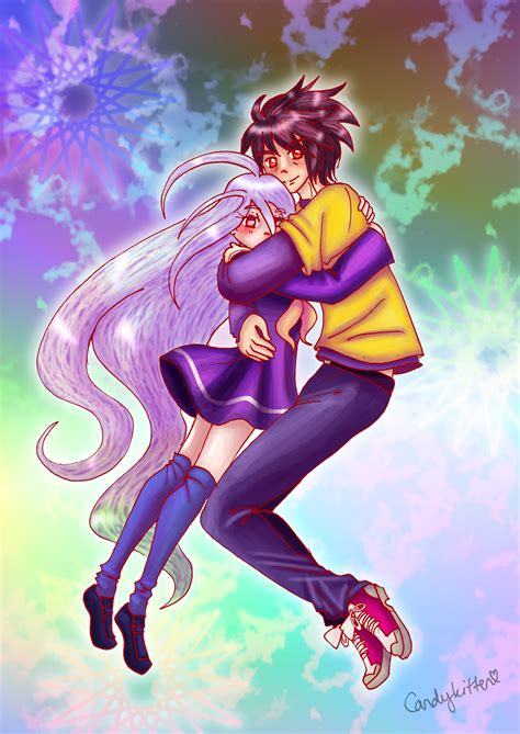 Sora And Shiro By Candyskitty On Deviantart