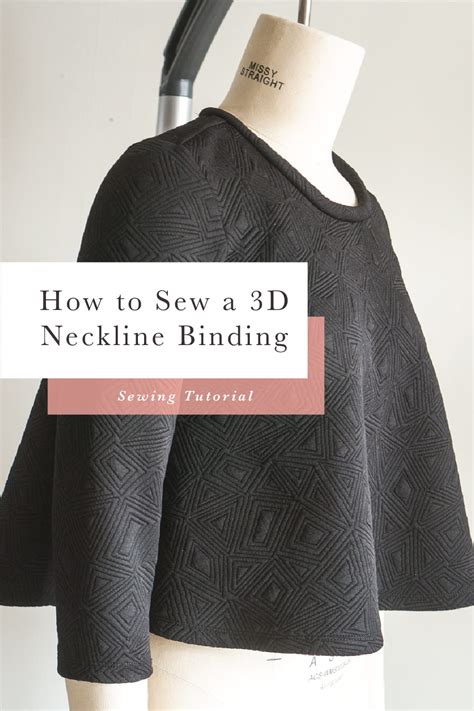 Cut the excess fabric off on the wrong side of the neckline, and your binding is complete. How to Sew a 3D Neck Binding for Knit Fabrics | Closet ...