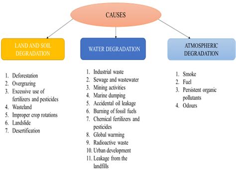 Causes Of Environmental Degradation Download Scientific Diagram