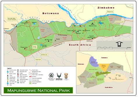 Mapungubwe Map Travel Revolution