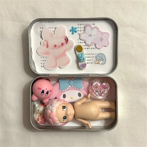 Altoids Wallet Pink Aesthetic In 2023 Sonny Angel Mint Tins Trinket