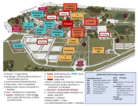 Unlv Student Union Campus Map