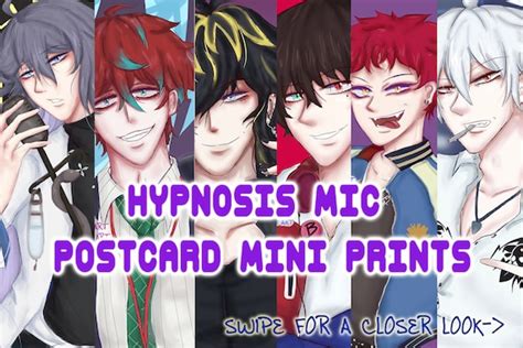 Hypnosis Mic Postcard Mini Prints Etsy