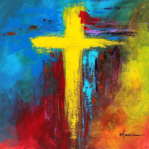 Cross Paintings On Canvas Cross 2 Painting By Kume Bryant Cross 2