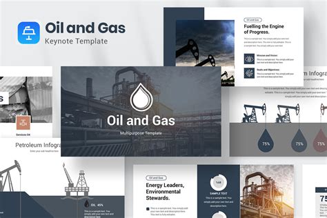 Oil And Gas Keynote Template Nulivo Market