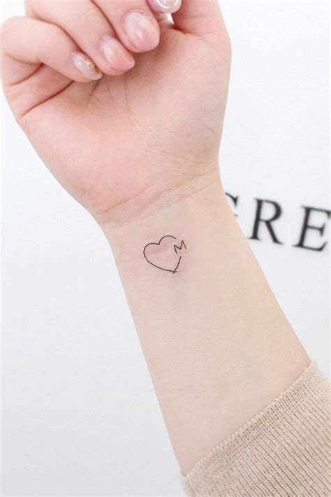 48 Cute Heart Tattoos Ideas For Women Meaningful Wrist Tattoos