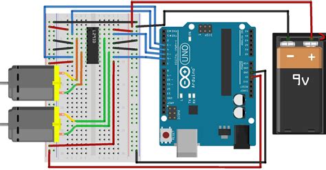 Connect L293d To Arduino