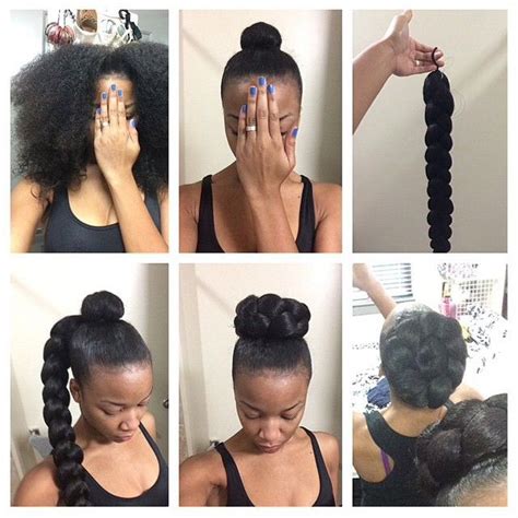 This style reveals the face while emphasizing the natural beauty of a woman. This is one up-do that will never go out of style for any occasion. Women of color quickie for ...