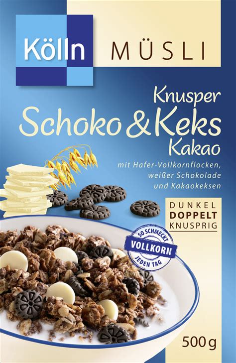Kölln Müsli Knusper Schoko And Keks Kakao 500 G Von Edeka24 Für 329