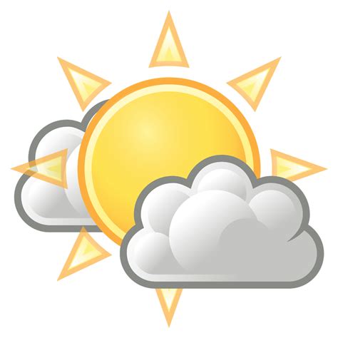 Sun With Clouds Decoding The Weather Symbol For Partly Cloudy Weather