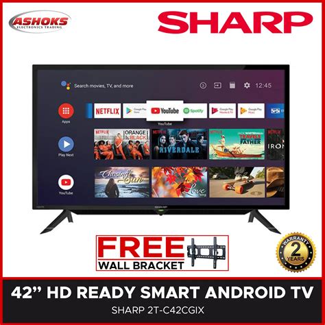 Sharp T C Cg X Inch Smart Android Led Tv In Hd Ready Android